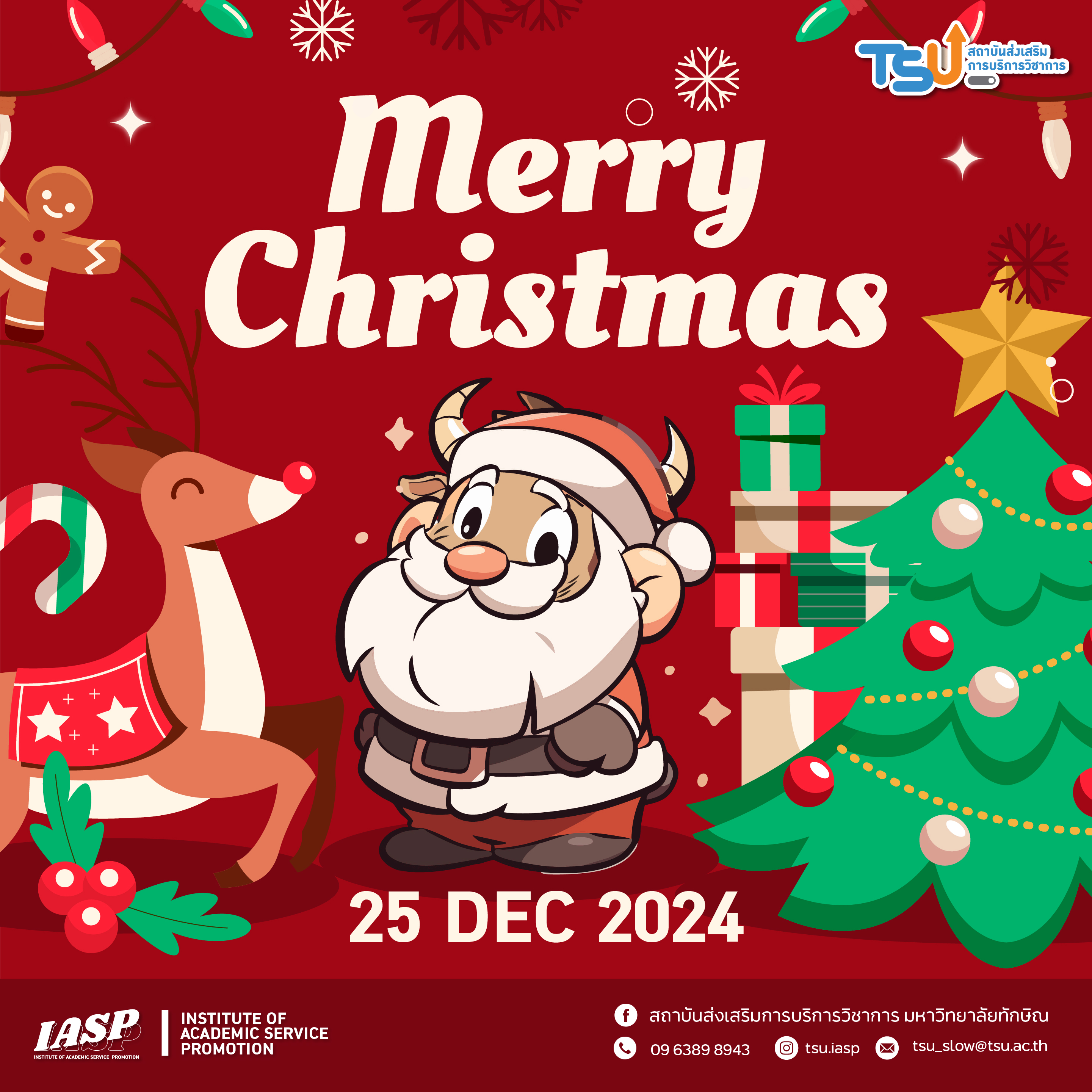 Merry Christmas! เติมเต็มความสุขและความอบอุ่นในวันแห่งการให้"