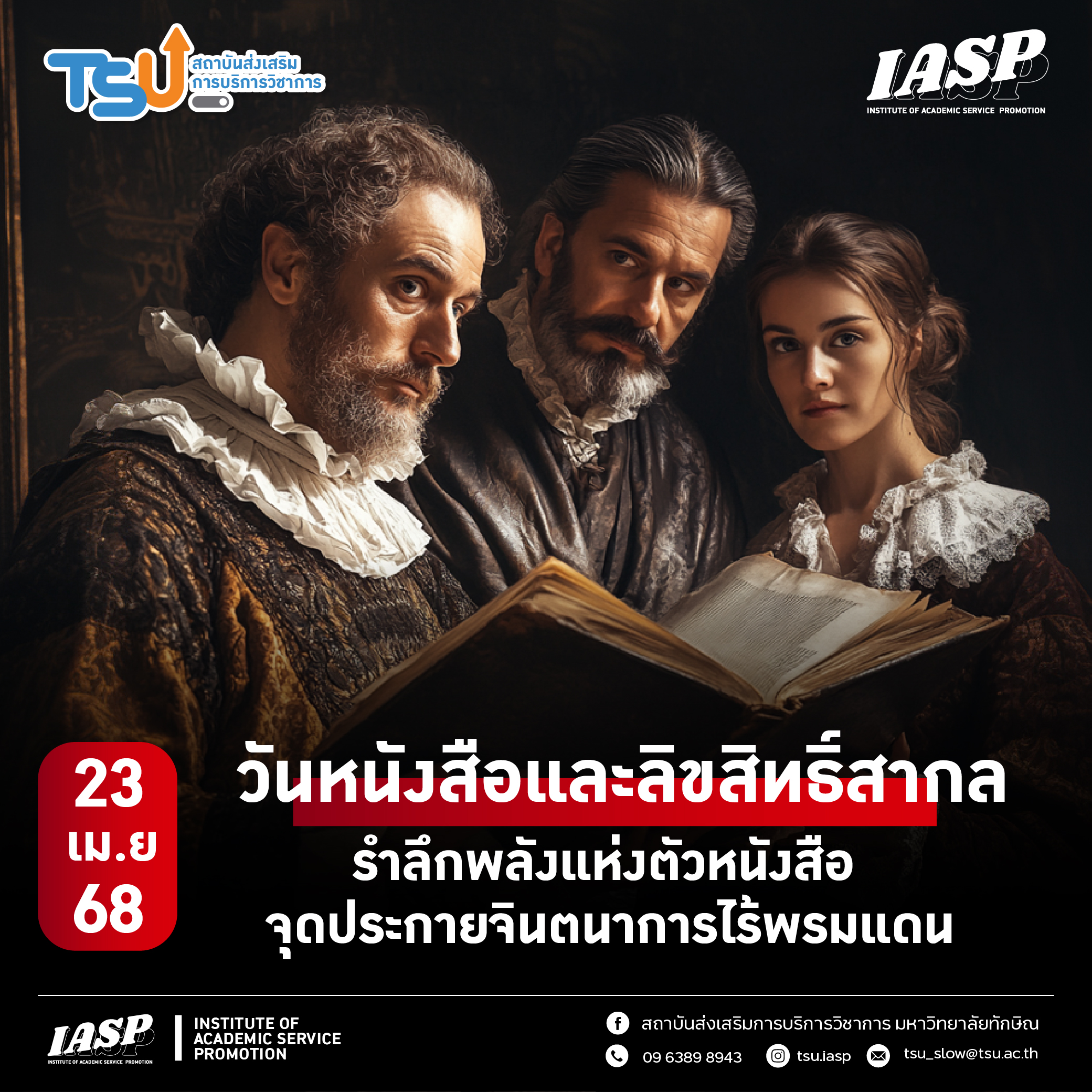 23 เมษายน วันหนังสือและลิขสิทธิ์สากล รำลึกพลังแห่งตัวหนังสือ จุดประกายจินตนาการไร้พรมแดน